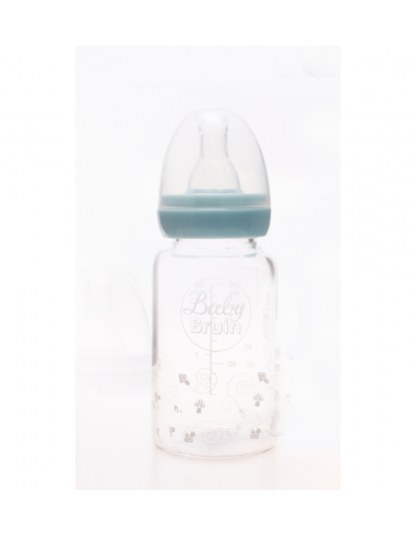 Baby Bruin Hőálló üveg cumisüveg 120 ml 0+ hó