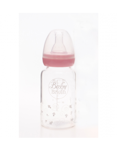 Baby Bruin Hőálló üveg cumisüveg 120 ml 0+ hó