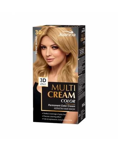 Multi Cream Color hajfesték - Napfényes szőke 030.5