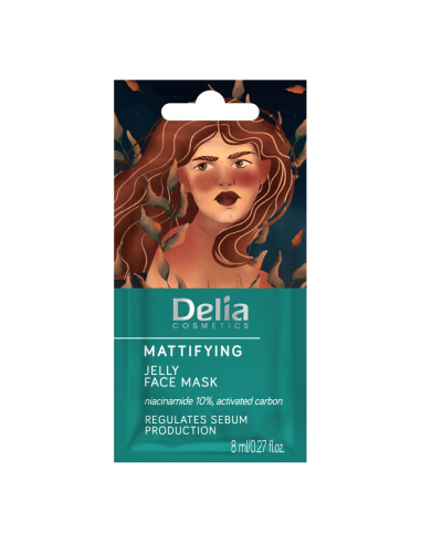 Delia Mattító gél arcmaszk 8 ml