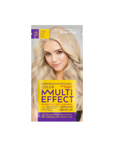 Multi Effect Color - hajszínező sampon - Pezsgő szőke 002