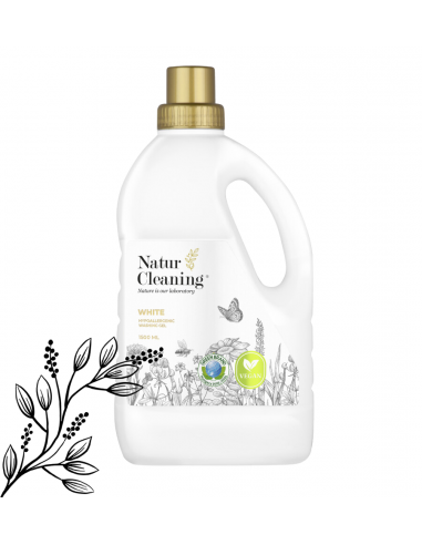 Naturcleaning White hipoallergén mosógél 1,5 l