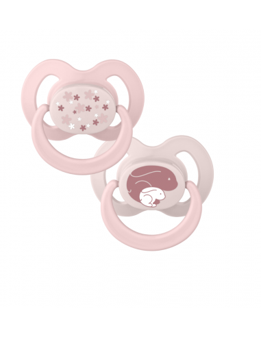 Baby Nova Nyugtató cumi szilikon anatómiai A 0-6hó sterilizálódoboz 2db.