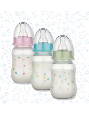 Baby Nova PP Normál nyakú palack 0-24m 130 ml