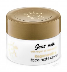 Regeneračný krém na tvár s kozím mliekom (nočný) 50 ml