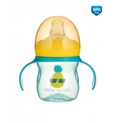 Canpol babies tanuló pohár szilikonos ivócsőrrel 150 ml So Cool türkiz