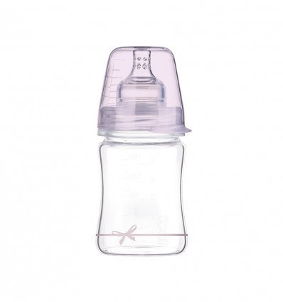 Lovi cumisüveg Diamond Glass 150ml 0hó+ Baby Shower lány