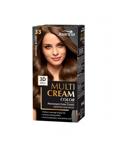 Joanna Multi Cream Color hajfesték - Természetes szőke 033