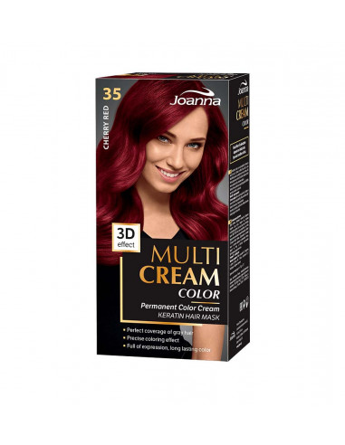 Joanna Multi Cream Color hajfesték - Meggypiros 035