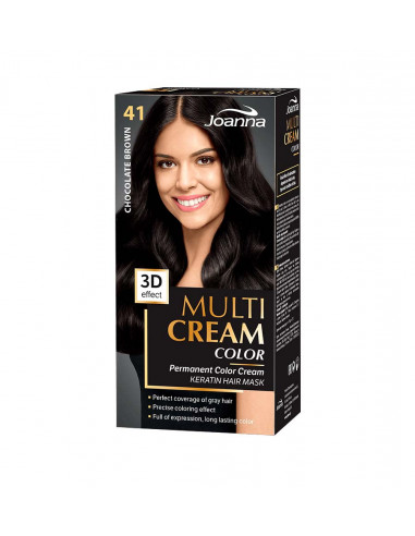 Joanna Multi Cream Color hajfesték - Csokoládé barna 041