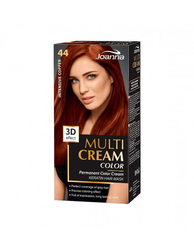 Joanna Multi Cream Color hajfesték - Intenzív réz 044