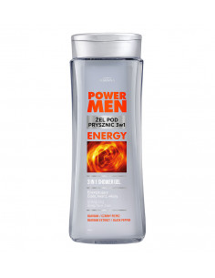 Joanna Power Men Energy tusfürdő férfiaknak 3 az 1-ben 300 ml